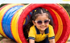 Preschool obstacle course activity